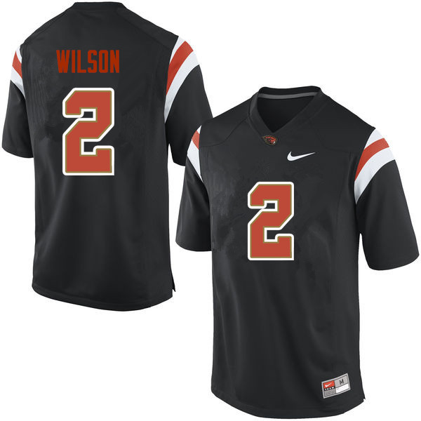 Youth Oregon State Beavers #2 Shawn Wilson College Football Jerseys Sale-Black - Click Image to Close